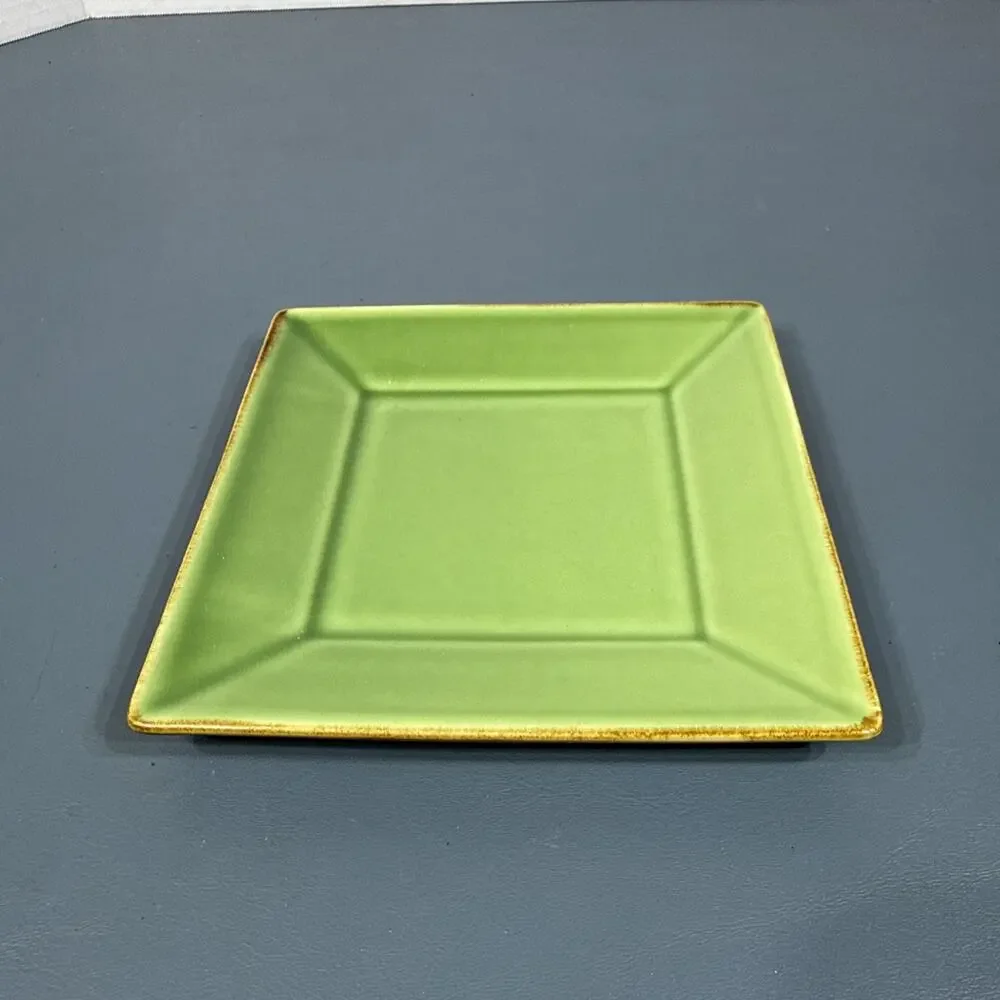Pottery Barn Asian Square Plate 6